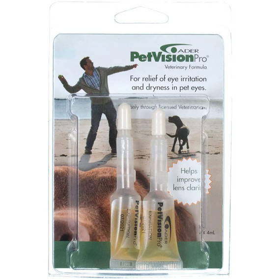 Ader PetVisionPro Eye Drop Tube, 4mL, 2 count