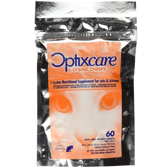 Optixcare L-Lysine for Cats & Kittens (60 Chews) Optixcare L-Lysine for Cats & Kittens (60 Chews)