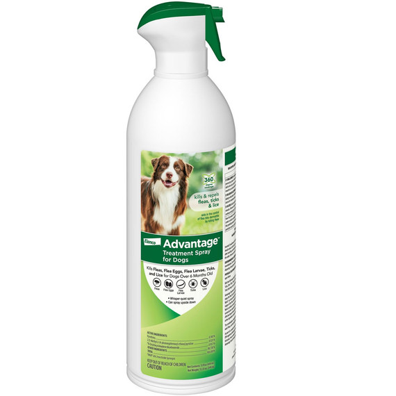 Advantage Treatment Spray for Dogs, 15-oz