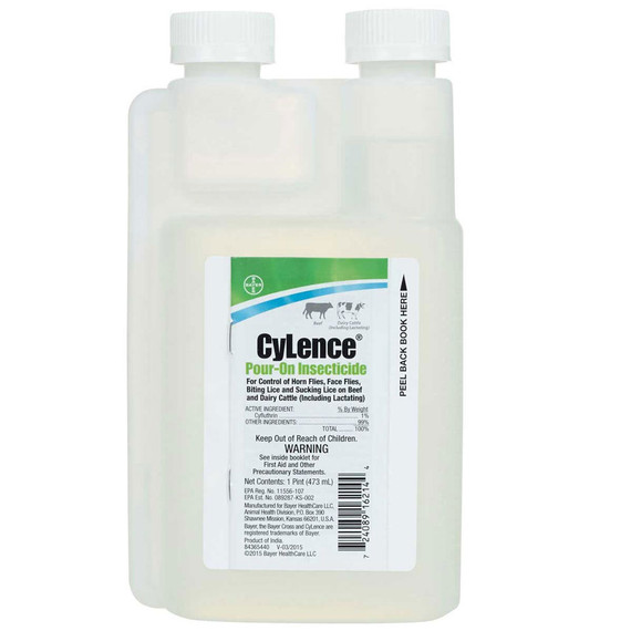 CyLence Pour-On Insecticide, 16-oz bottle CyLence Pour-On Insecticide, 16-oz bottle