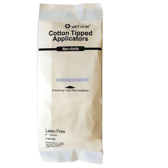 6 COTTON TIPPED APPLICATORS (100 COUNT)