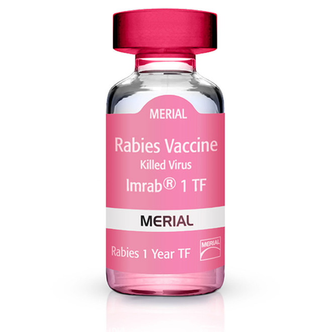 IMRAB for Dogs & Cats - 1 TF, 50 x 1 dose - [Rabies Vaccine]