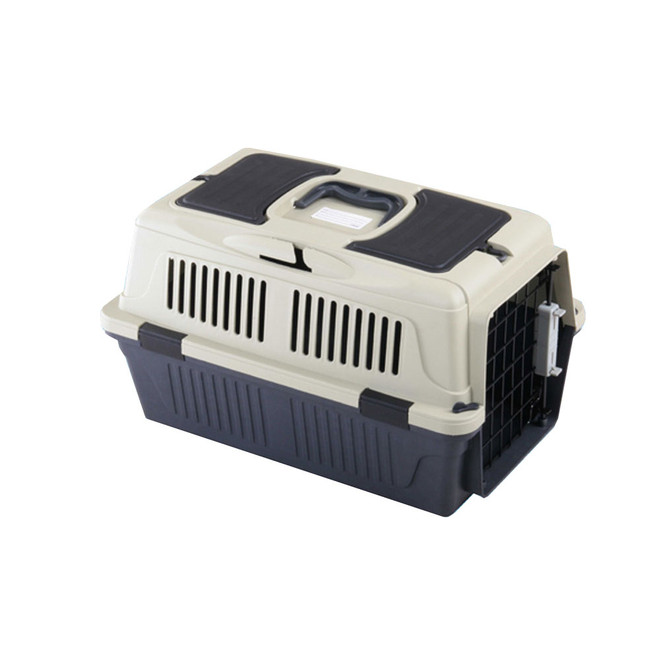 Deluxe Pet Carrier with Skylight Storage Compartment and Seat Belt Case of 6 - Assorted (20"x13"x11") Deluxe Pet Carrier with Skylight Storage Compartment and Seat Belt Case of 6 - Assorted (20"x13"x11")