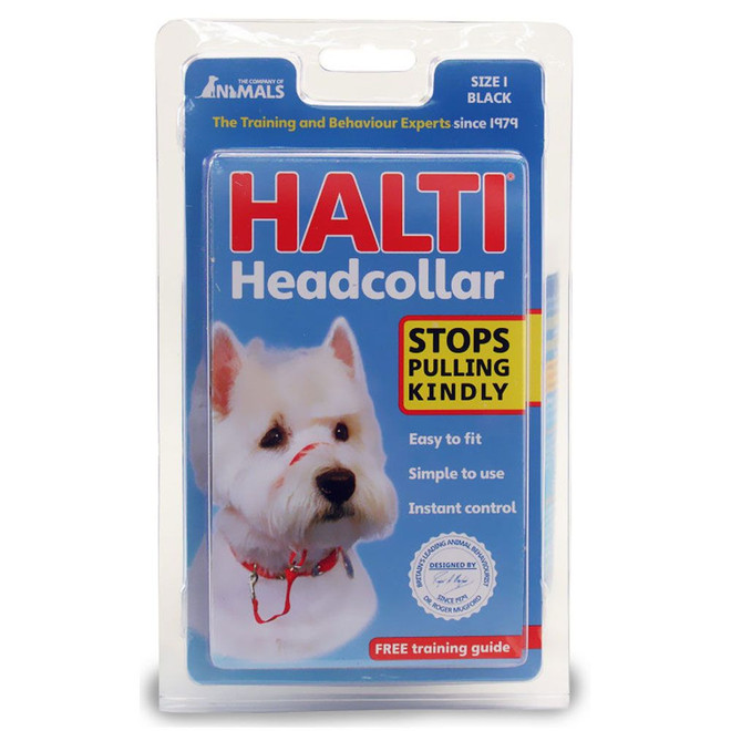 HALTI Headcollar size 1 - Black