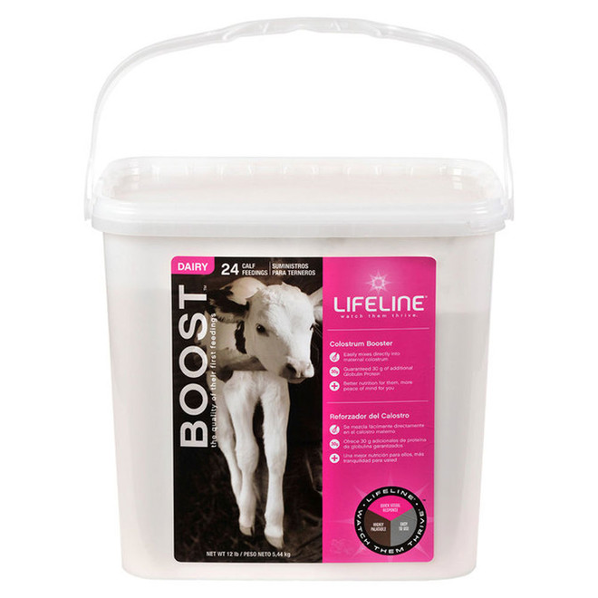 Lifeline Boost Colostrum Booster for Dairy Calves, 12-lb