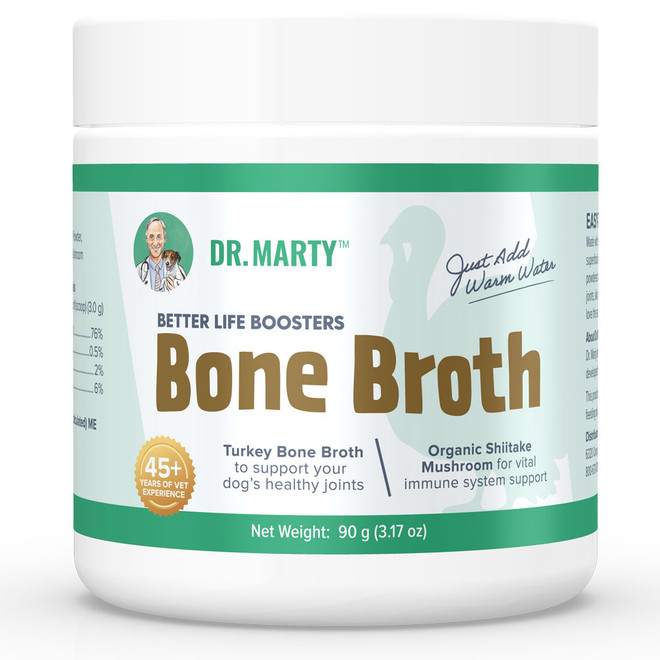 Dr. Marty Better Life Boosters Bone Broth, Turkey, 3.17-oz jar