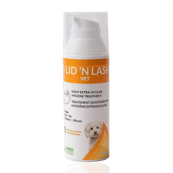 I-Med I-Lid 'n Lash Hygiene Vet Cleansing Gel, 50-mL I-Med I-Lid 'n Lash Hygiene Vet Cleansing Gel, 50-mL