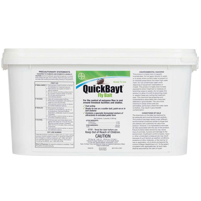 QuickBayt Fly Bait, 5lb