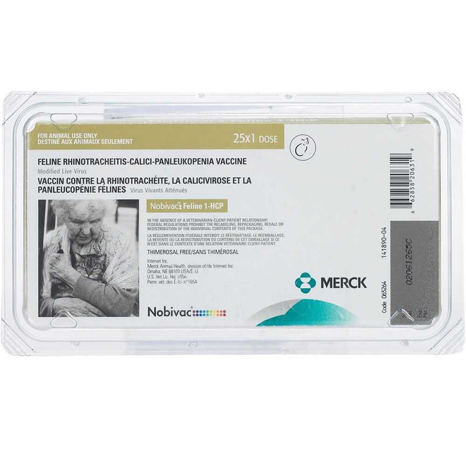 Nobivac for Feline 1-HCP (25 Doses) - [Vaccine]