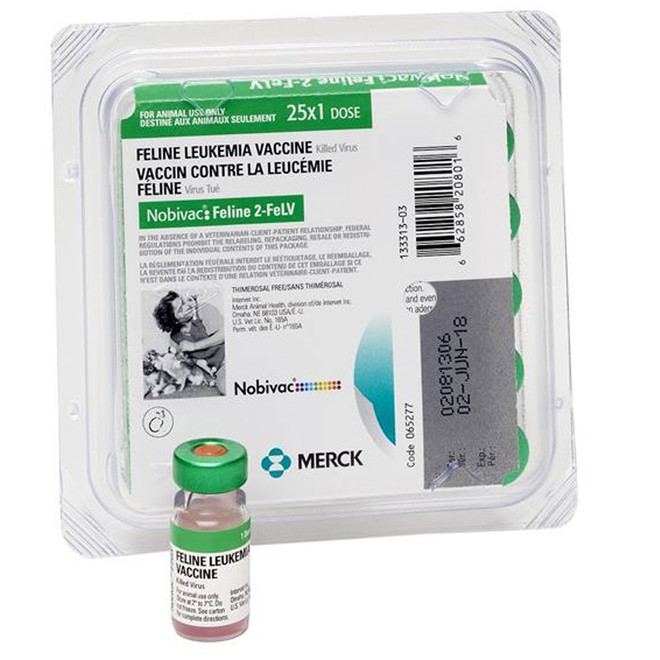 Nobivac for Feline 2-FeLV (25 Doses) - [Vaccine]
