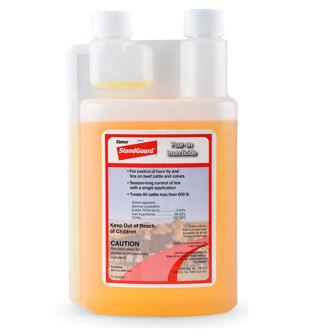 Prozap StandGuard Pour-On Insecticide, 900mL Prozap StandGuard Pour-On Insecticide, 900mL