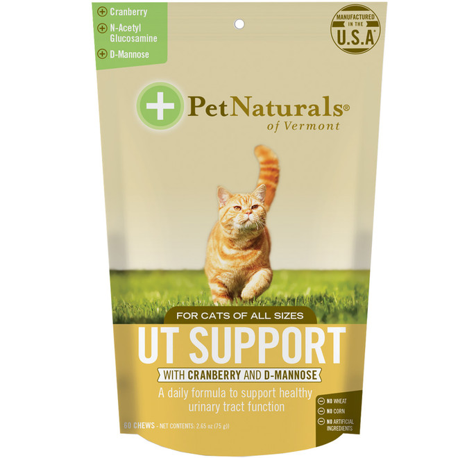 Pet Naturals UT Support for Cats (60 chews)