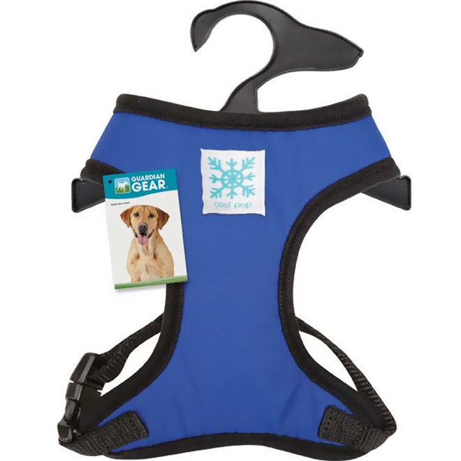 Guardian Gear Cool Pup Reflective Harness Small - Light Blue