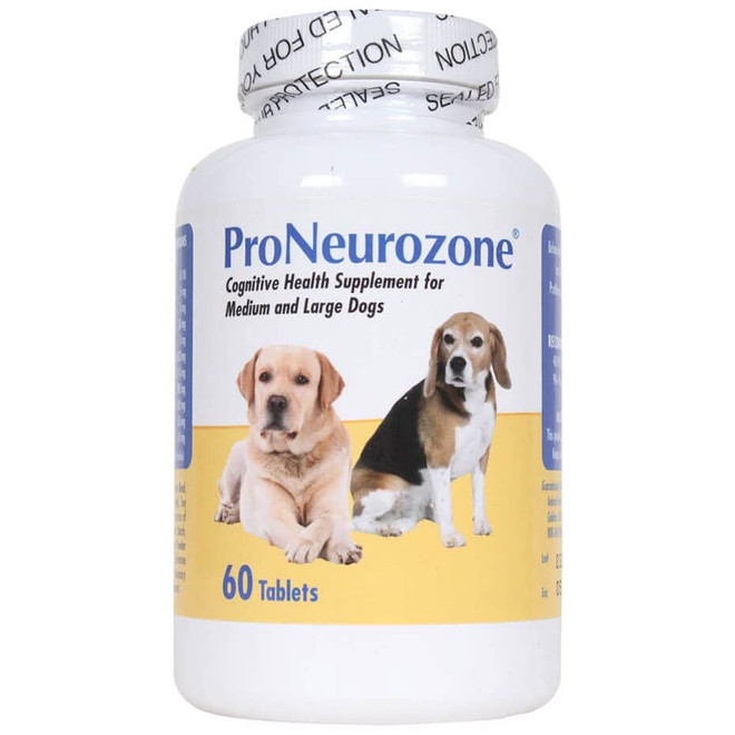 ProNeurozone Cognitive Health Supplement for Medium and Large Dogs, 60 Tablets