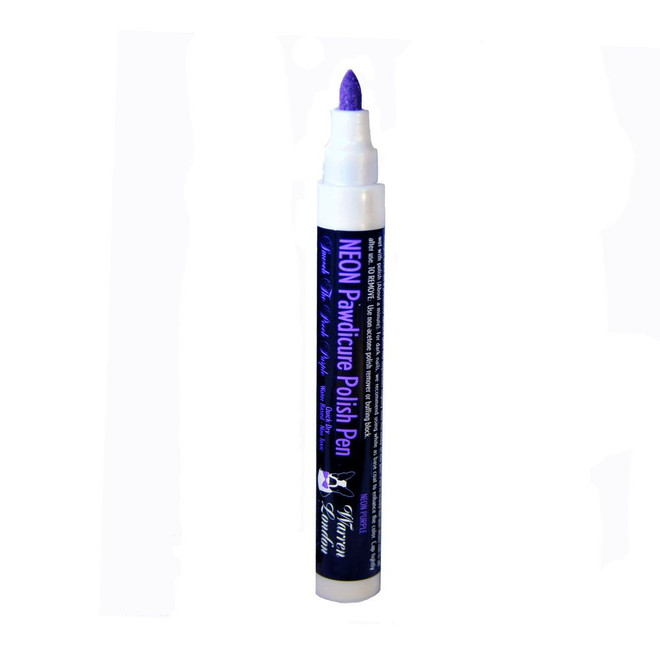 Warren London Pawdicure Polish Pen - Neon Purple Warren London Pawdicure Polish Pen - Neon Purple