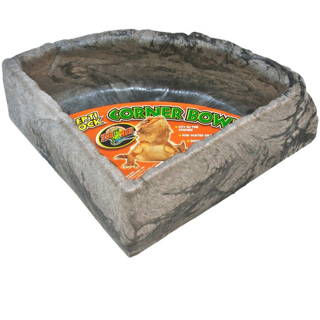 Zoo Med Repti Rock Corner Bowl (LARGE) Zoo Med Repti Rock Corner Bowl (LARGE)