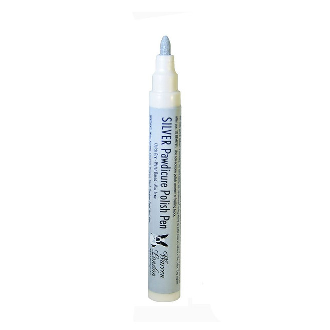 Warren London Pawdicure Polish Pen - Silver Warren London Pawdicure Polish Pen - Silver