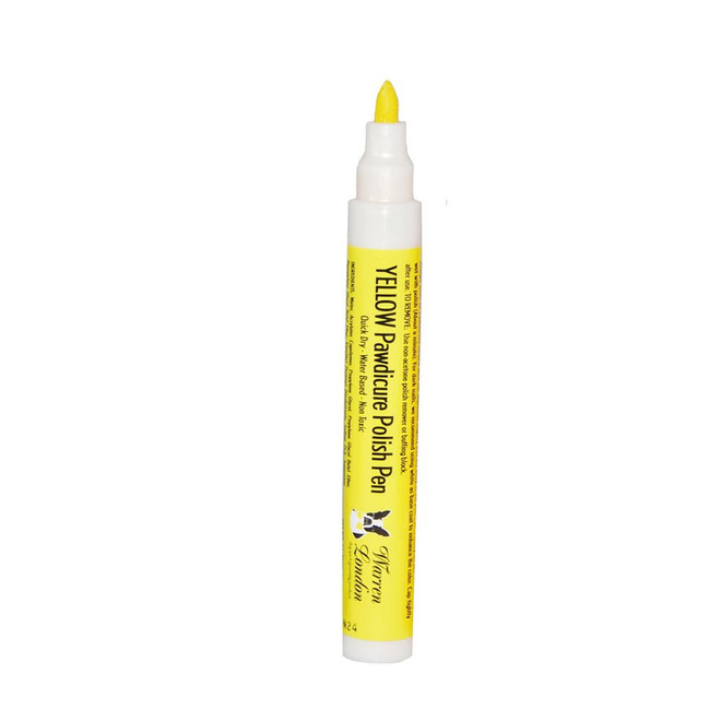 Warren London Pawdicure Polish Pen - Yellow