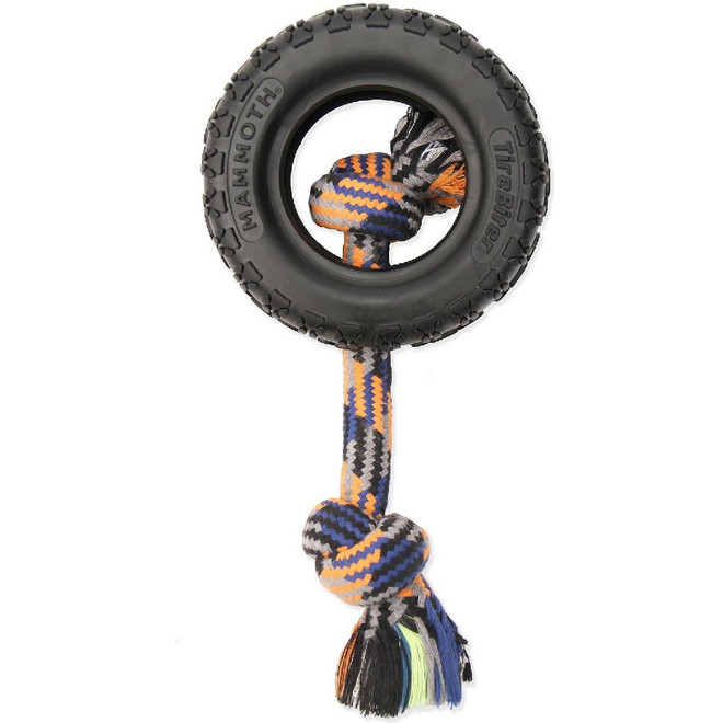 TireBiter Paw Tracks with Rope 8 in TireBiter Paw Tracks with Rope 8 in