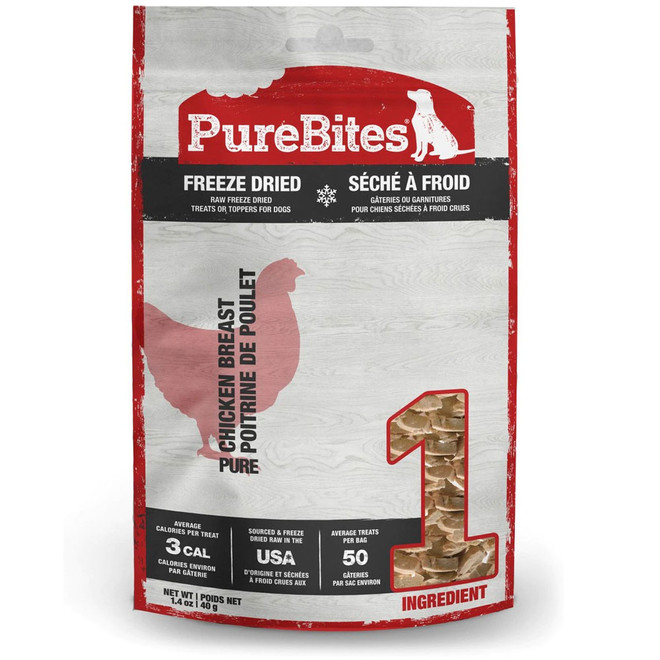 PureBites Chicken Breast Freeze-Dried Dog Treat (1.4 oz)