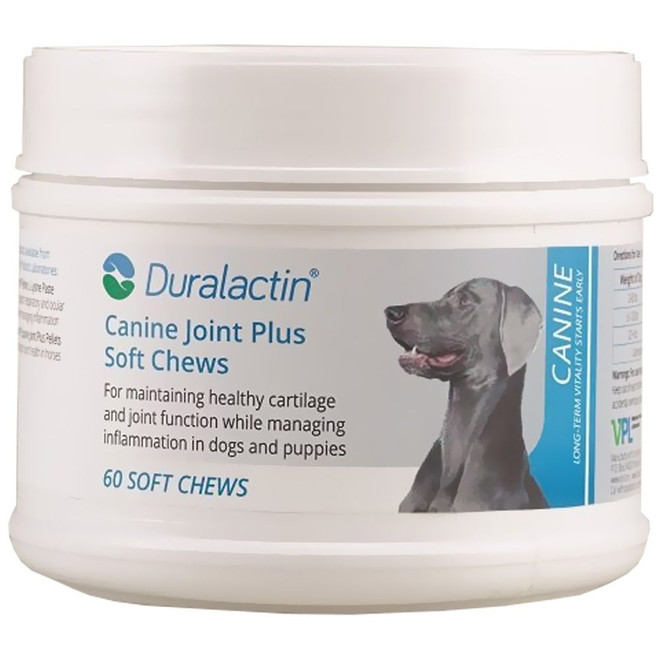 Duralactin Canine Joint Plus Soft Chews (60 count)