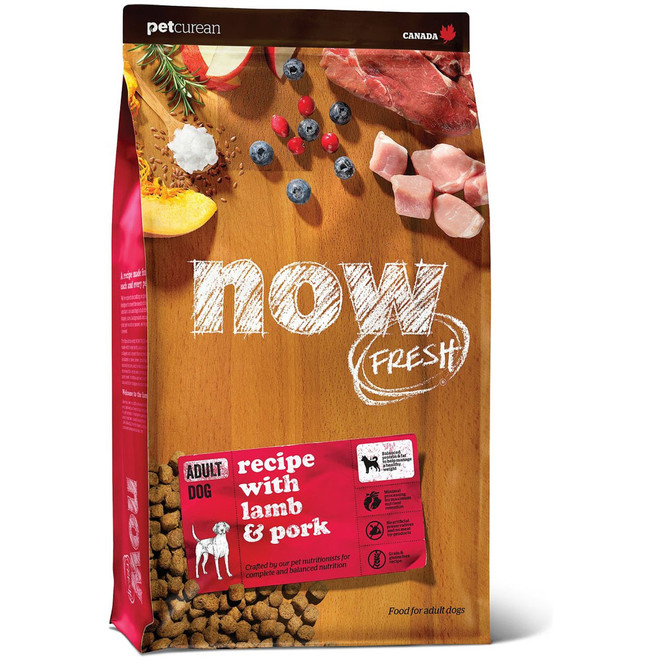Petcurean Now Fresh Adult Dog Food - Red Meat (25 lb)