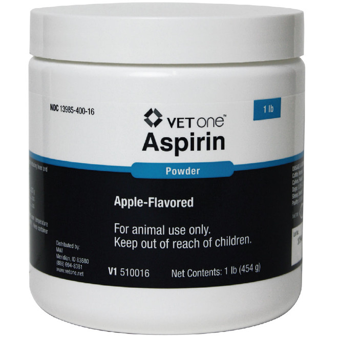 Aspirin Powder, Apple-Flavored, 1lb