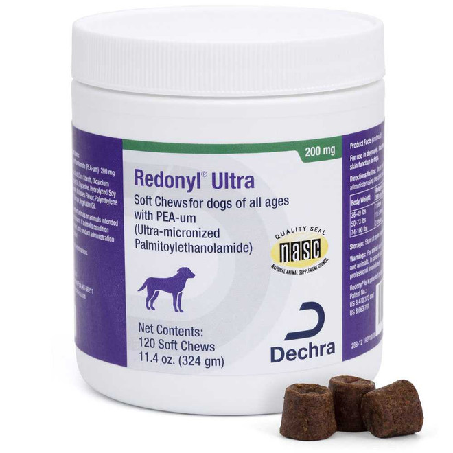 Redonyl Ultra Soft Chews for Dogs 200mg (120 Count)