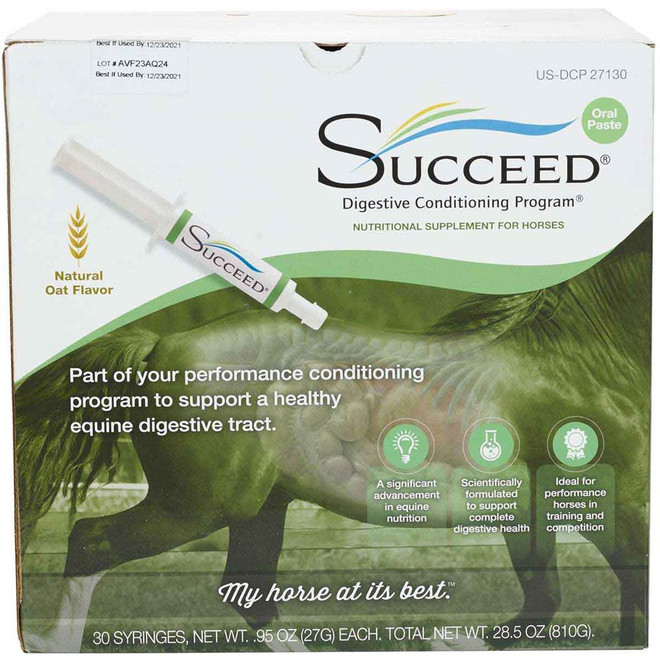 Succeed Digestive Conditioning Program Oral Paste Syringe (27 grams) 30 Syringe
