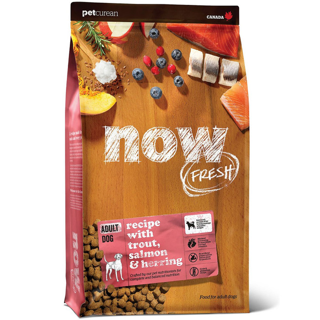 Petcurean Now Fresh Adult Dog Food - Fish (25 lb)