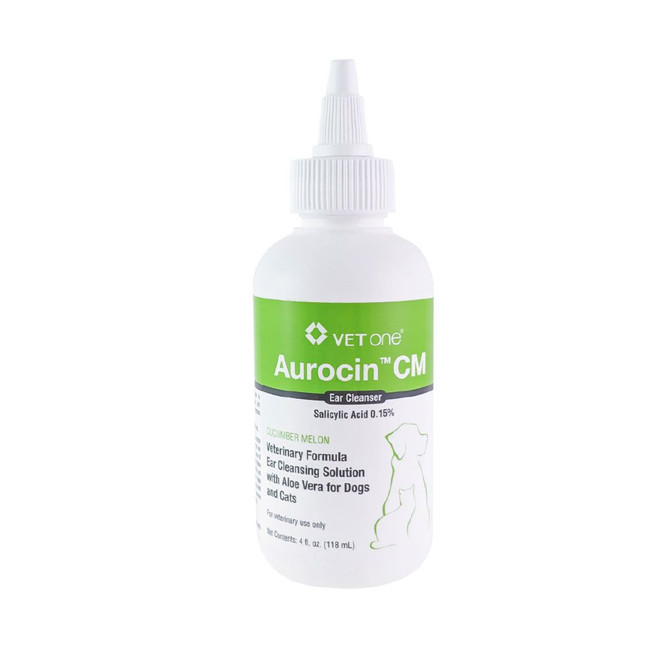 Aurocin CM Ear Cleanser Cucumber Melon Scent (4 oz)