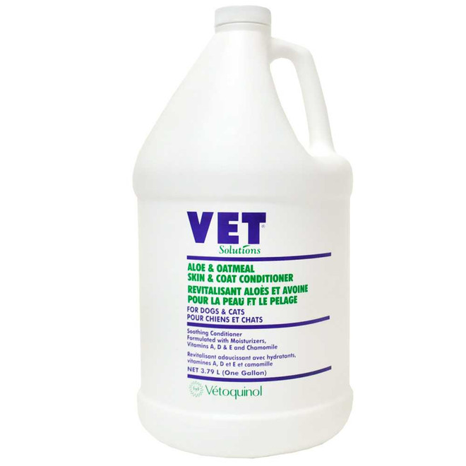 Vetoquinol Aloe & Oatmeal Skin & Coat Conditioner (Gallon)