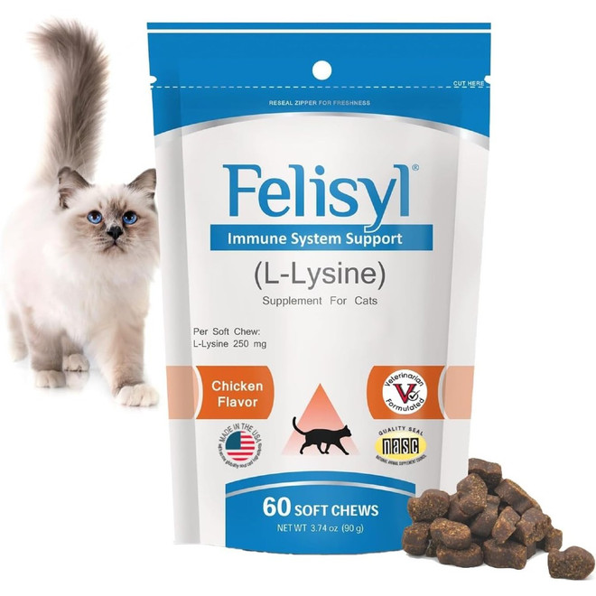 Felisyl L-Lysine for Cats Immune System Support for Cats