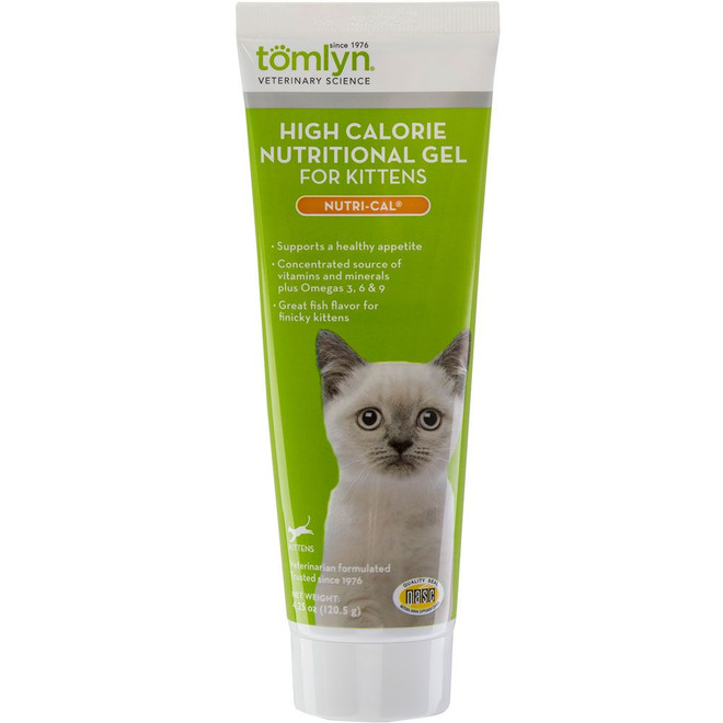 Tomlyn High Calorie Nutritional Gel for Kittens - Nutri-Cal (4.25 oz)