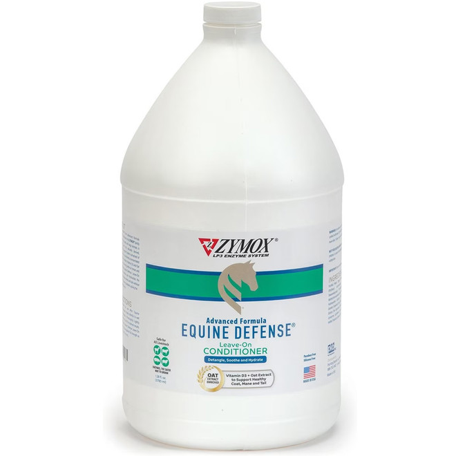 Zymox Advanced Formula Equine Defense for Horse- Leave-on Conditioner - 1-gallon - [Grooming]