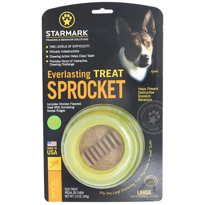 Starmark Everlasting Treat Sprocket, Large