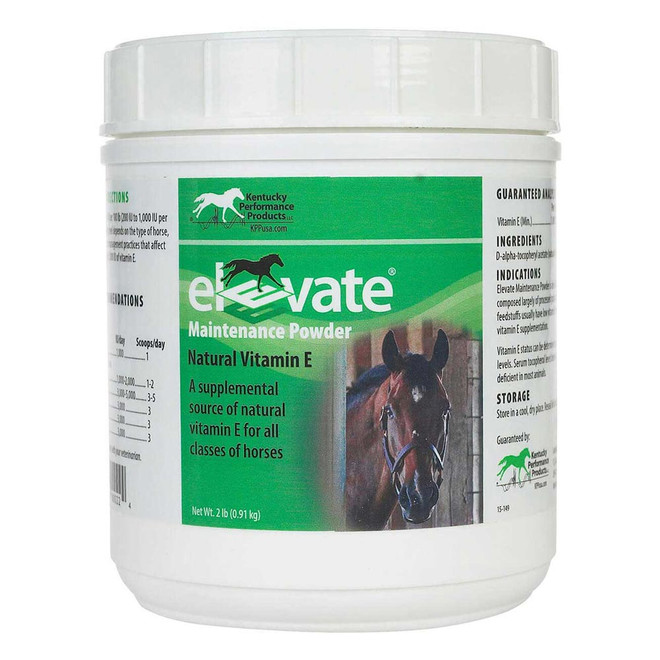 Elevate Maintenance Powder Natural Vitamin E Supplement for Horses (2 lb)