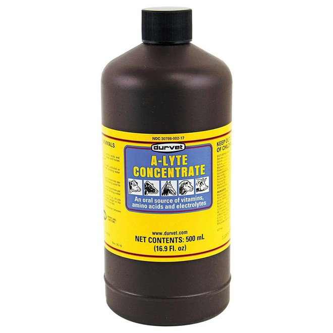 Durvet A-Lyte Concentrate for Cattle, Sheep, Swine & Horses (500 mL) - [Supplement]