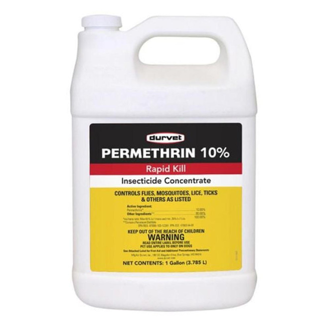 Durvet Permethrin 10% Rapid Kill for Dogs (1 Gallon) - [Insecticide]