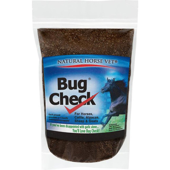 Natural Horse Vet Bug Check for Horses, Cattle, Sheep & Goats (2 lb) - [Pesticide]
