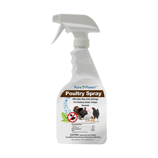 Pure Planet Poultry Spray (22 oz) - [Parasites Prevention]