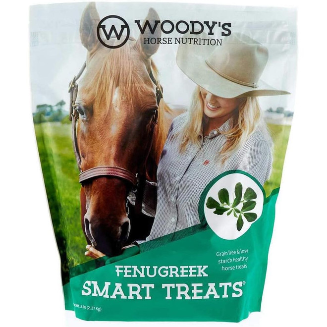 Woody's Fenugreek Smart Treats (5 lb) - [Horse Nutrition]