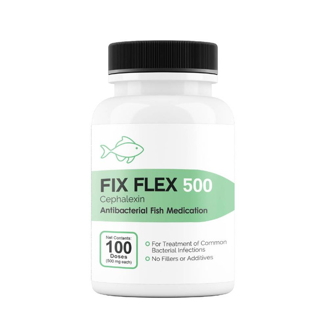 Fix Flex 500 (Cephalexin) 500mg - 100 Capsules