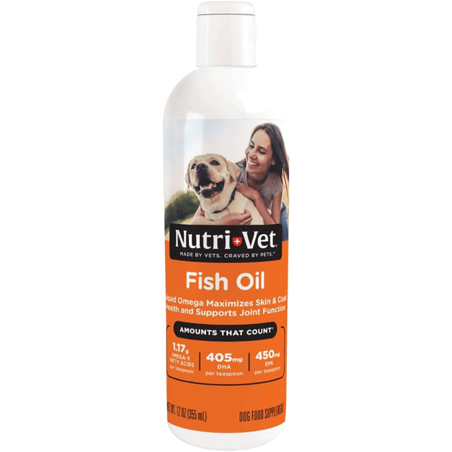 Nutri-Vet Fish Oil Liquid (12 oz)