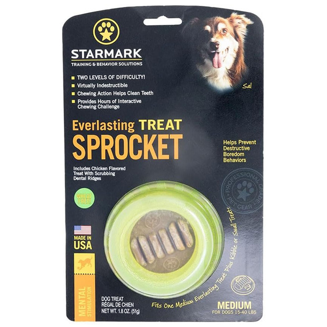 Starmark Everlasting Treat Sprocket, Medium