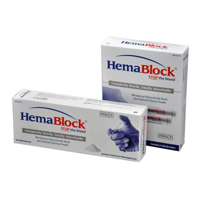 HemaBlock Pre-Filled Sterile Syringe (5 x 0.4 gm)