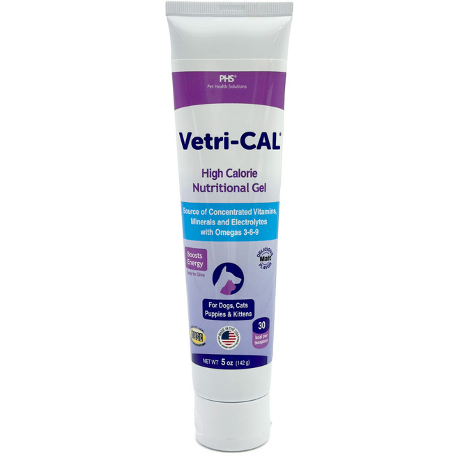Vetri-CAL - High Calorie Nutritional Gel for Dogs & Cats (5 oz)