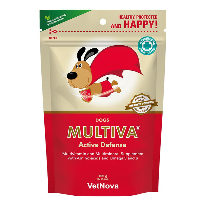 Vetnova MULTIVA Active Defense for Dogs (30 Chews)
