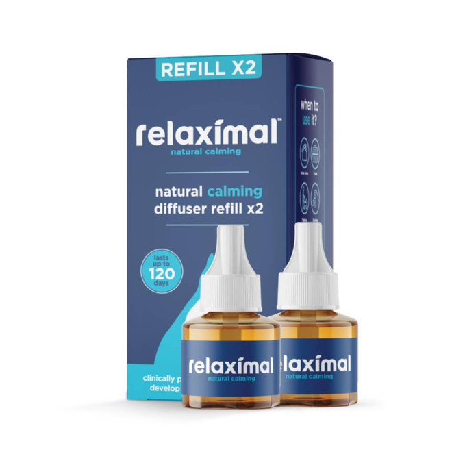 Relaximal Natural Calming Diffuser Refill 2-Pack (40 mL)