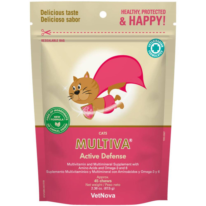 Vetnova MULTIVA Active Defense Cats (45 Chews)